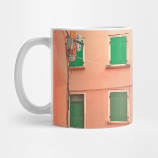 Narrow Mediterranean Street Mug